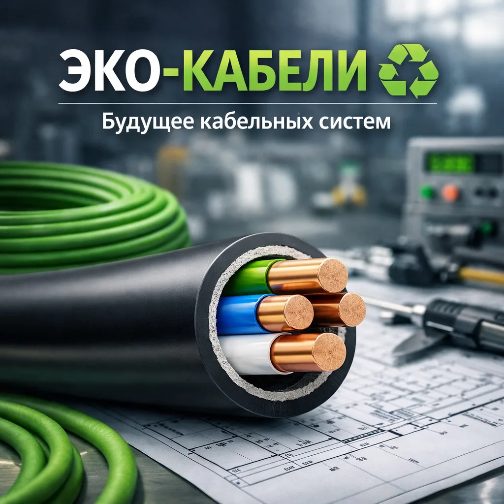 Эко кабели: экологичные и перерабатываемые решения в кабельных системах