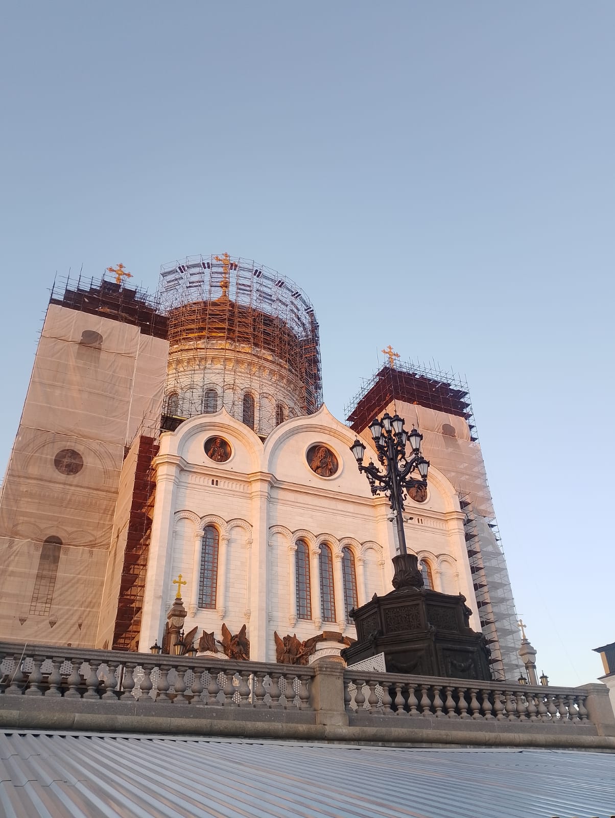Реставрация Храма Христа Спасителя
